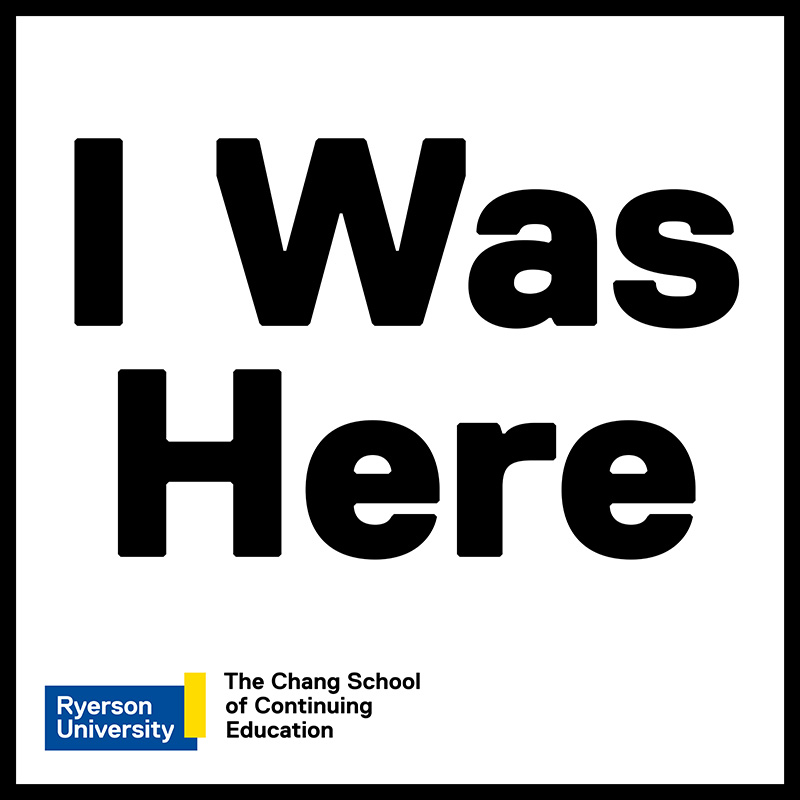 I Was Here logo