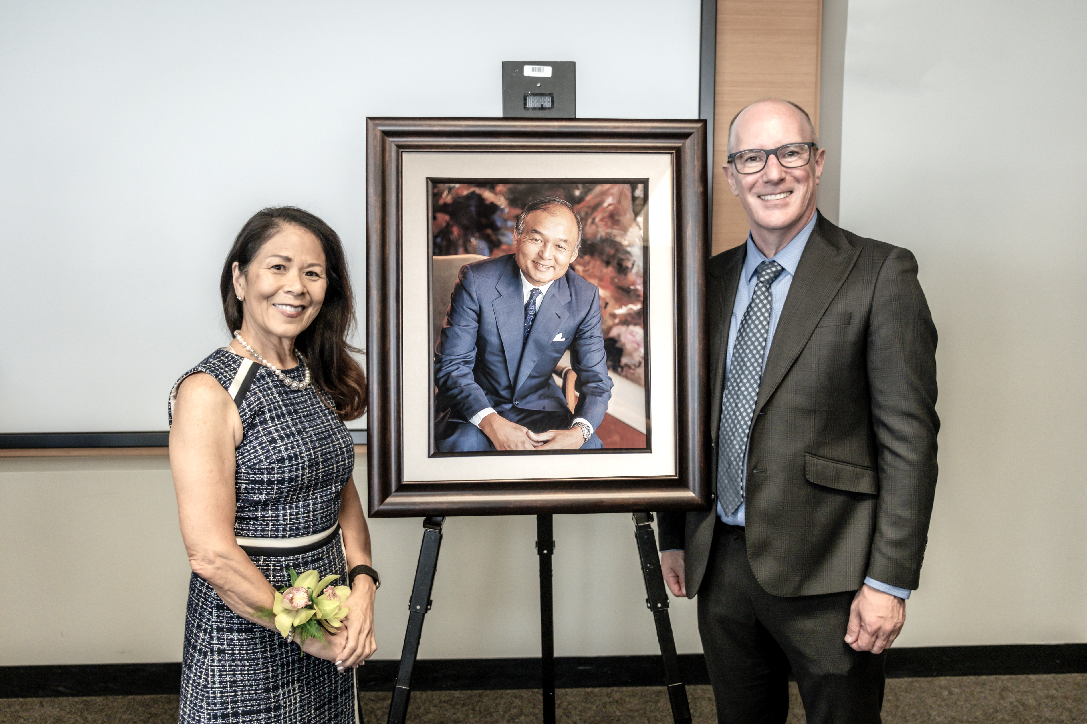Donette Chin-Loy Chang, Communications Strategist and Philanthropist, and Gary Hepburn, Dean of The Chang School