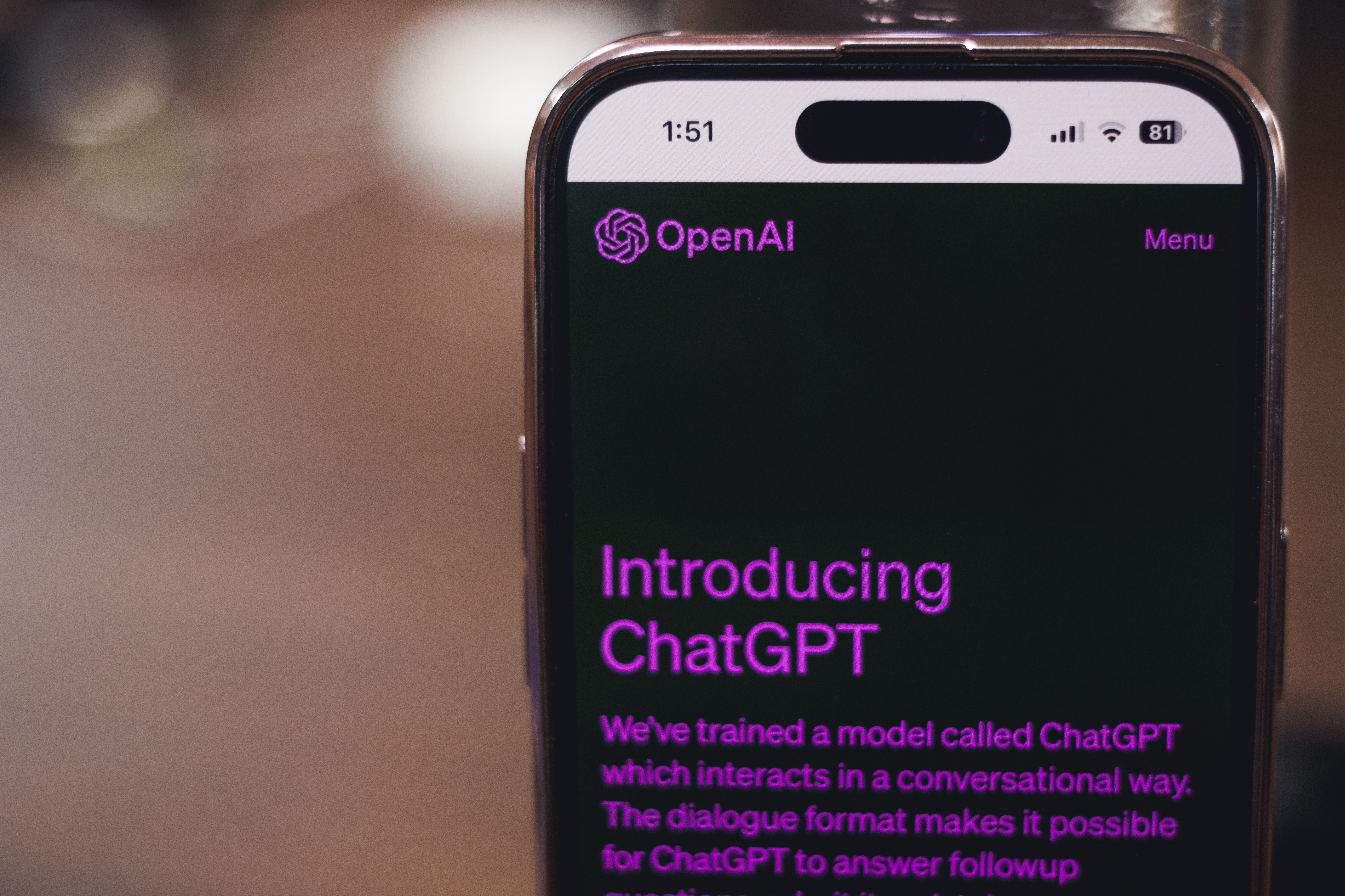 Using ChatGPT by OpenAI