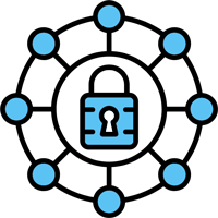 computer network security icon